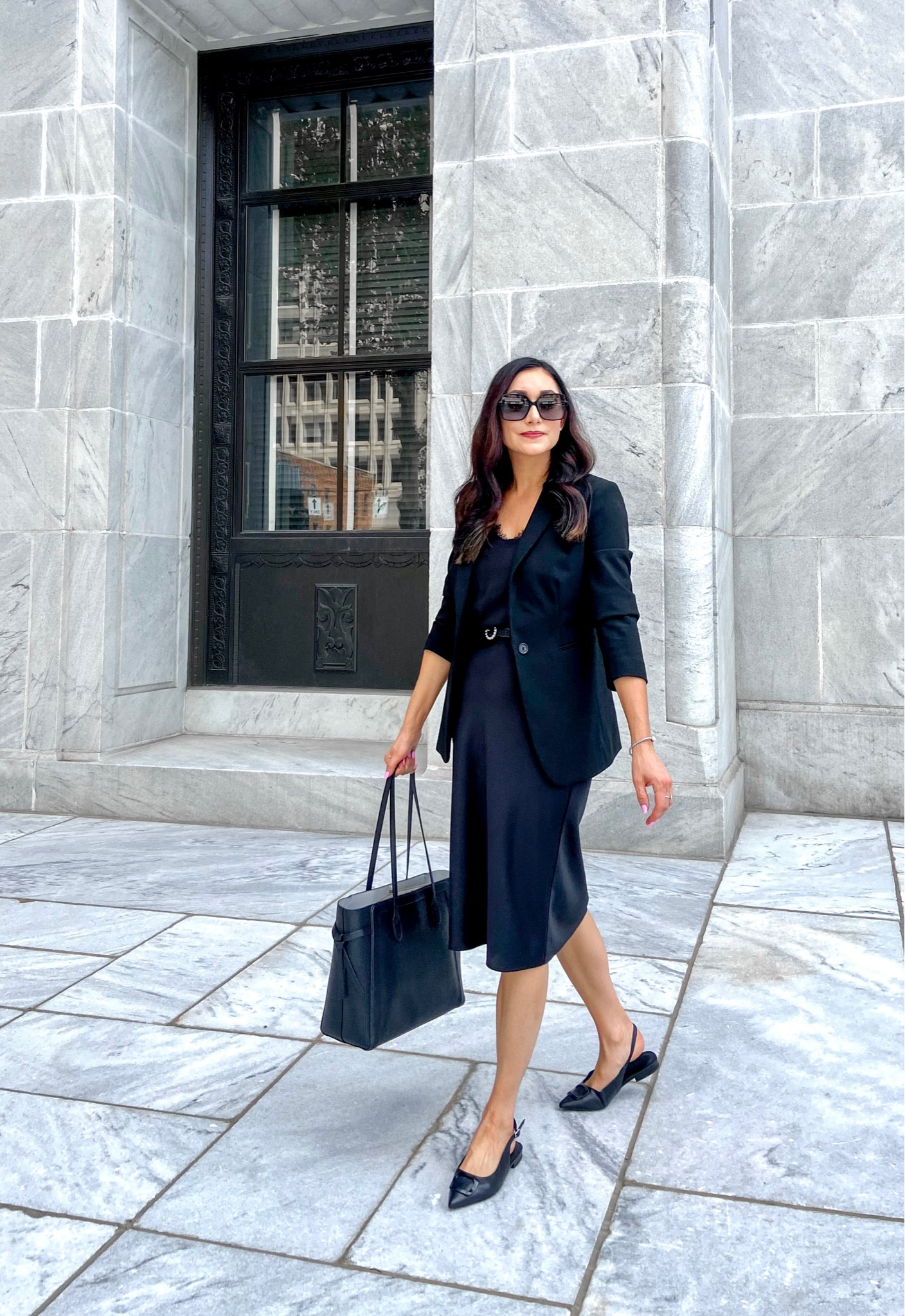 Best black dress with navy blazer New Arrivals