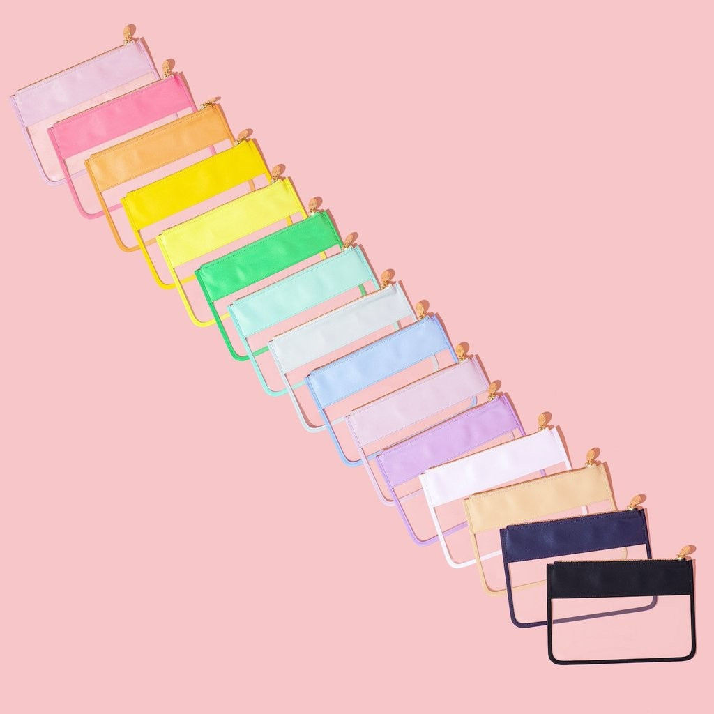 Classic Clear Flat Pouch | Stoney Clover Lane