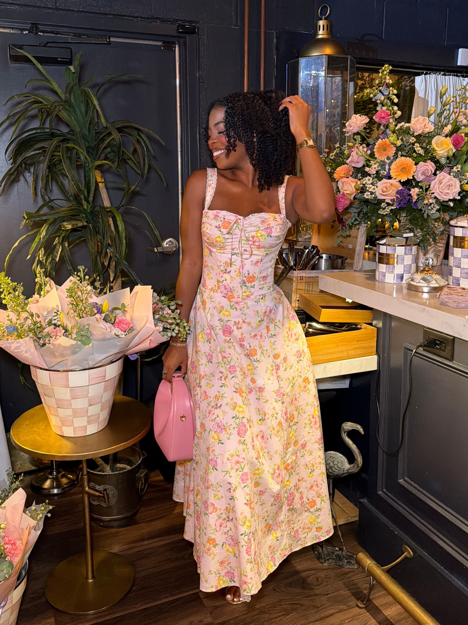 Super cute house of CB dress wearing an XS 💓💐

#LTKfitnessgoals #LTKdayinmylife #LTKSpringSale