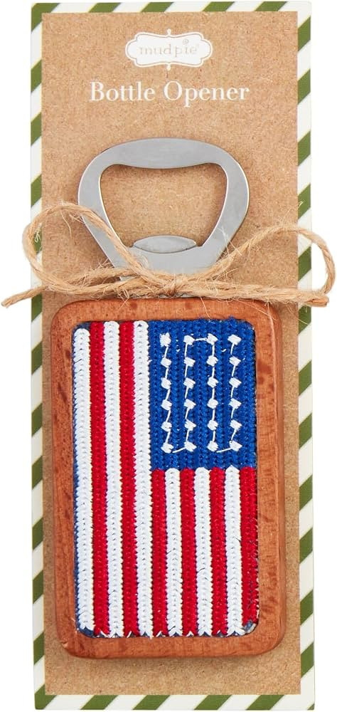 Mud Pie Icon Bottle Opener, Flag, 4.5" x 2" | Amazon (US)
