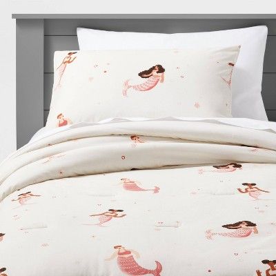 Mermaid Cotton Comforter Set - Pillowfort™ | Target