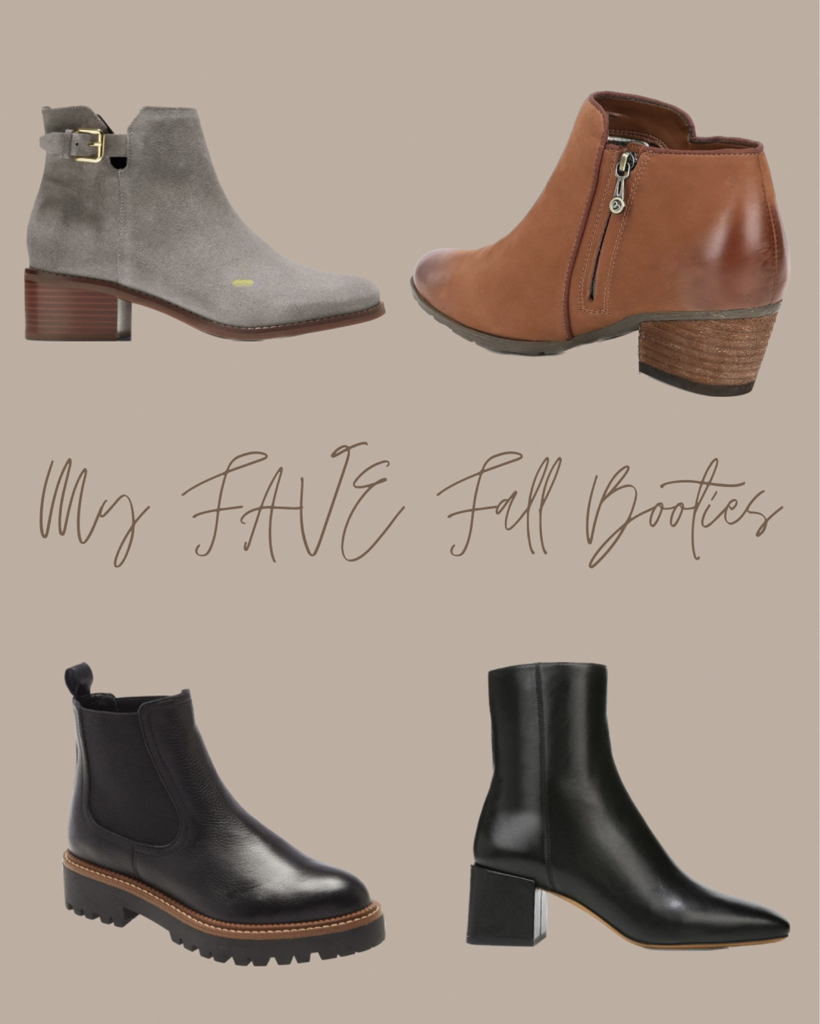 Loving these fall booties! They’re comfortable and stylish! 

#LTKshoecrush #LTKunder50 #LTKSeasonal