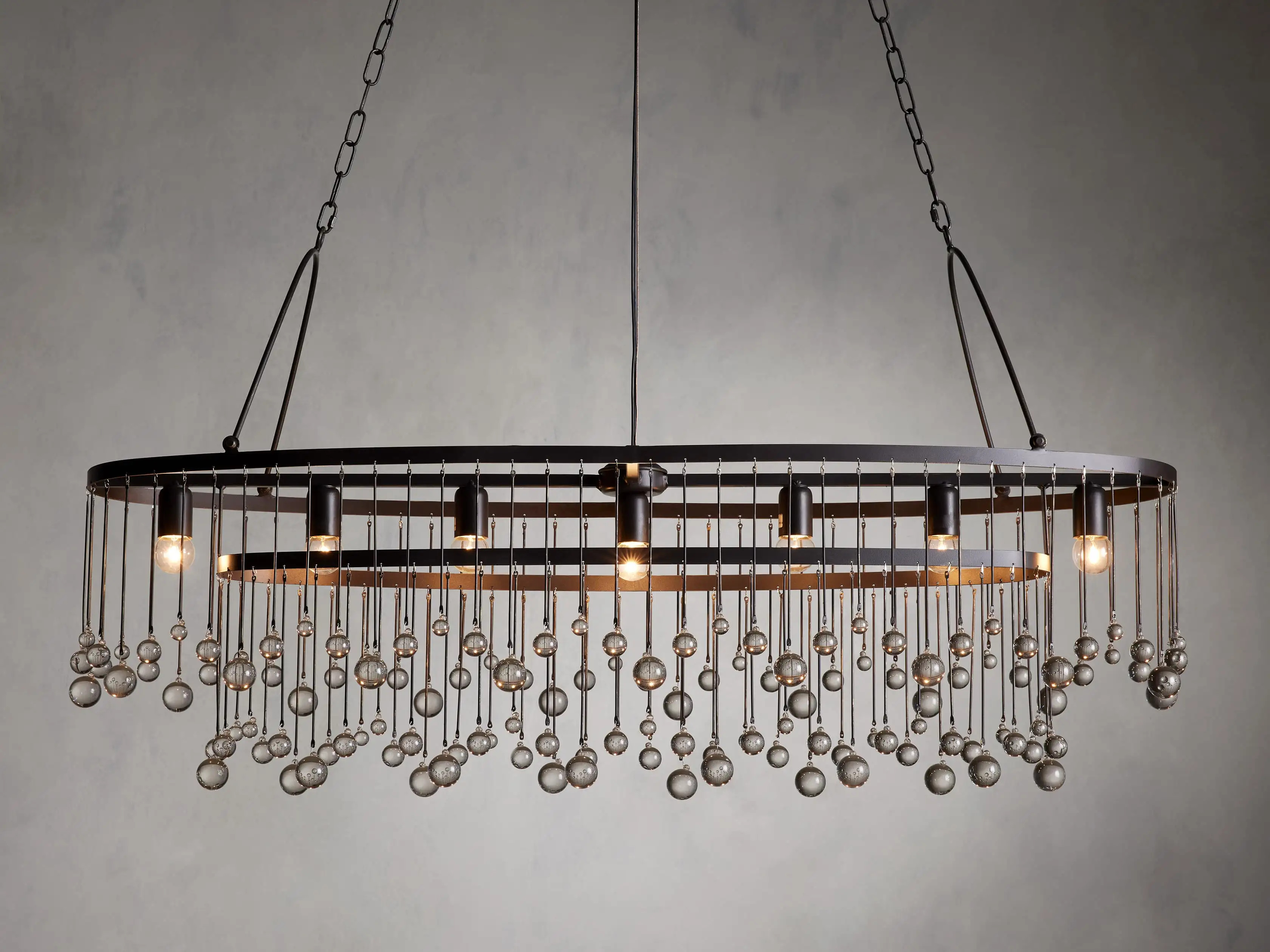 Aubrey Oval Chandelier | Arhaus