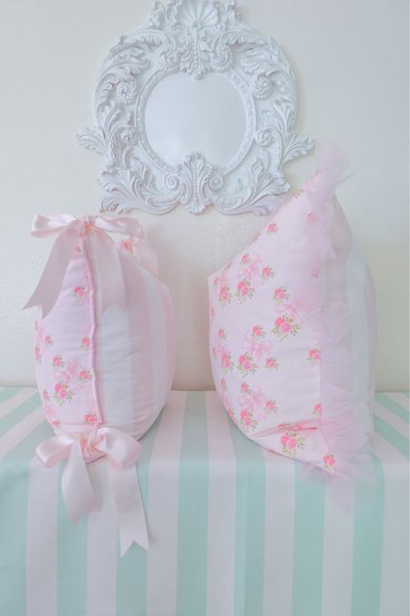 Pillows for the feminine decor lovers or even a little girl room 🤍🎀


#littlegirlroompillow #tullepillow #bowpillow #pinkpillow #nurserydecor #pinkwhitestripepillow #flowerpillow #pinkpillow

#LTKstyletip #LTKbaby #LTKhome