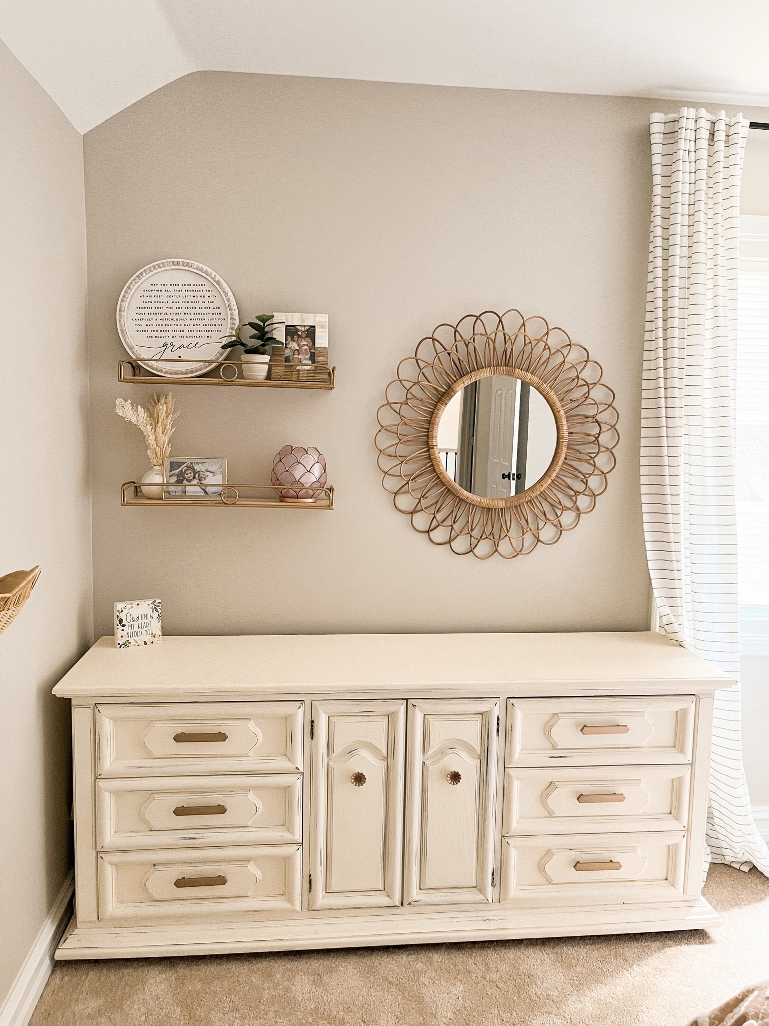 ✨kids room design challenges✨ what are some design challenges you come across when working on your kids bedrooms? Most parents ask me to come up with a design the child can grow with so they don’t have to re-do everything as the child grows. So we’ll pick a few pieces that are perfect for the child as a toddler and in their early elementary years until they’re ready to swap those items out for something a bit more their age. My advice, allow the child to have a say! My daughter was my rainbow baby, so it was important to us that she had rainbows. But she loves unicorns. So the rest of the space was decorated with unicorn stuffed animals 🤍

#LTKbump #LTKhome #LTKkids