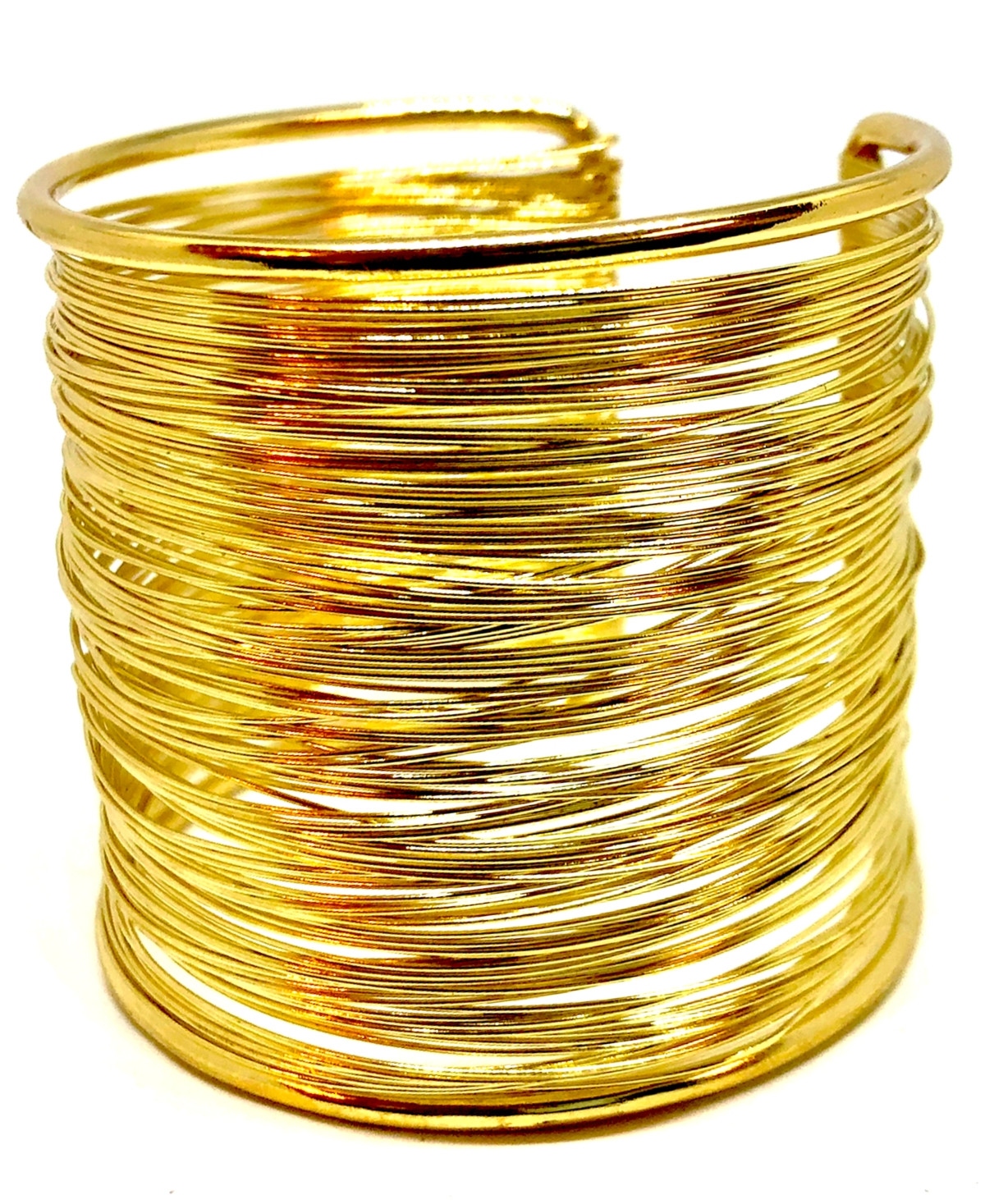 Accessory Concierge Women's Gold Wire Cuff Bracelet | Macys (US)