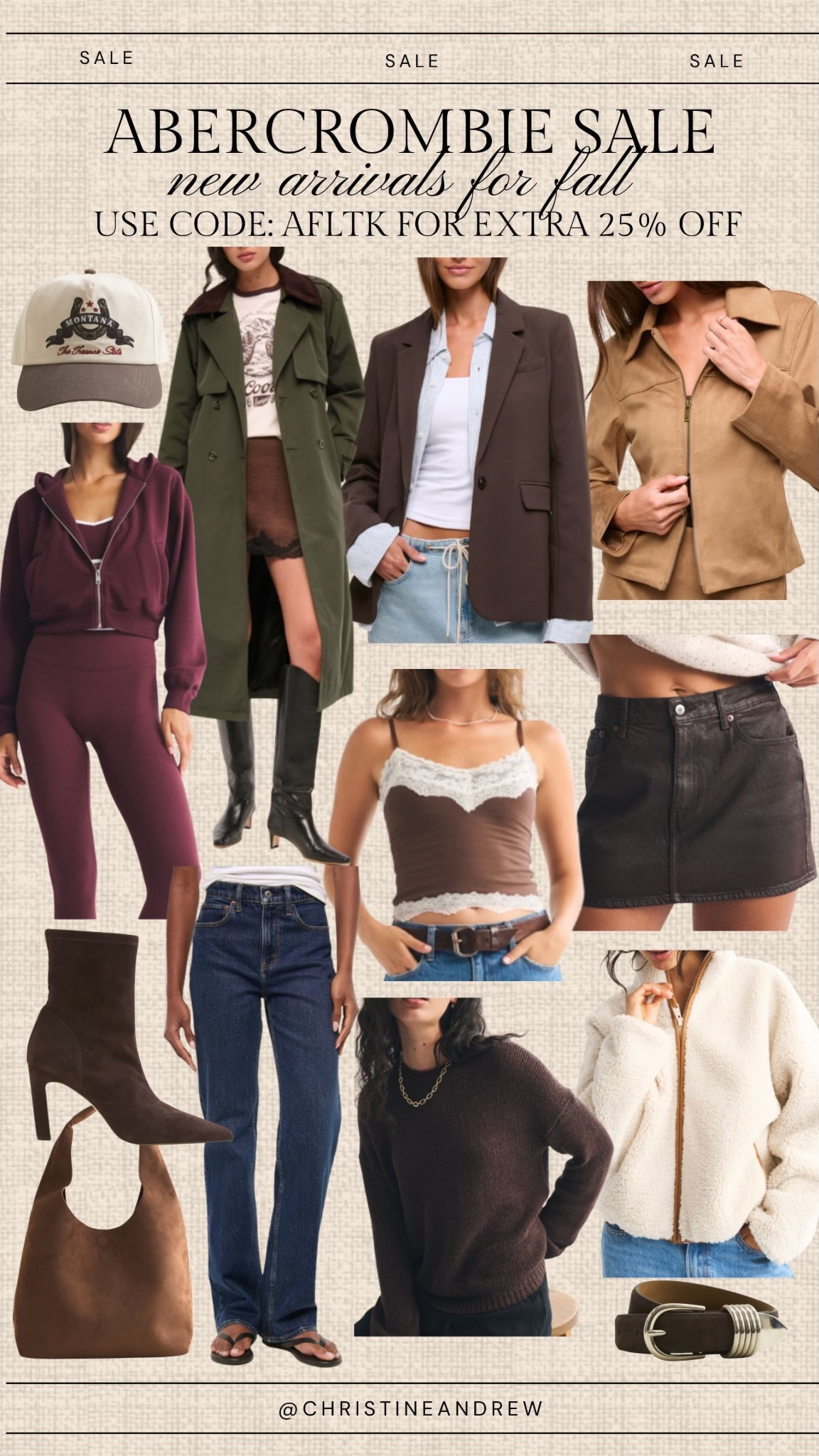 Major Abercrombie sale starts today!! Get 20% off sitewide + additional 25% off with stackable code: AFLTK ✨

Fall fashion, Abercrombie sale, Abercrombie jeans, green trench coat, brown blazer, fall outfit, white fleece jacket, brown suede booties 

#LTKSaleAlert #LTKFallSale #LTKSeasonal