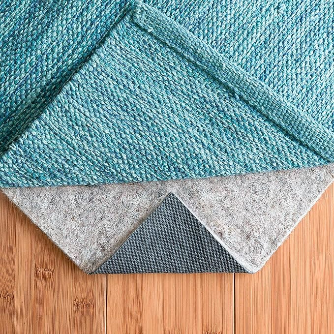 RUGPADUSA - Basics - 8'x10' - 1/4" Thick - Felt + Rubber - Non-Slip Rug Pad - Cushioning Felt for... | Amazon (US)