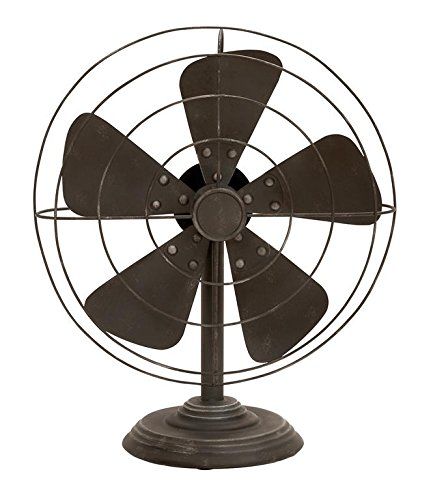 Deco 79 Decorative Vintage-Style Fan(Decor only) | Amazon (US)