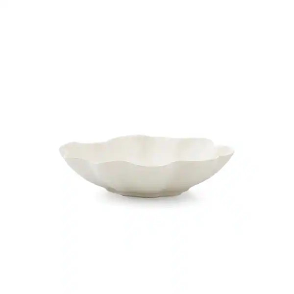 Portmeirion Sophie Conran Floret 9 Inch Pasta Bowl - Creamy White - Overstock - 34041565 | Bed Bath & Beyond