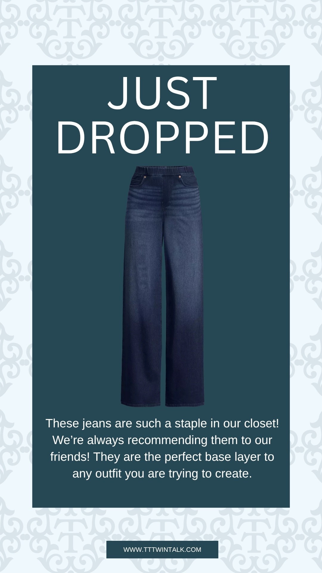 These jeans are such a staple in our closet! We’re always recommending them to our friends! They are the perfect base layer to any outfit you are trying to create.

#LTKOver40 #LTKMidsize #LTKSeasonal