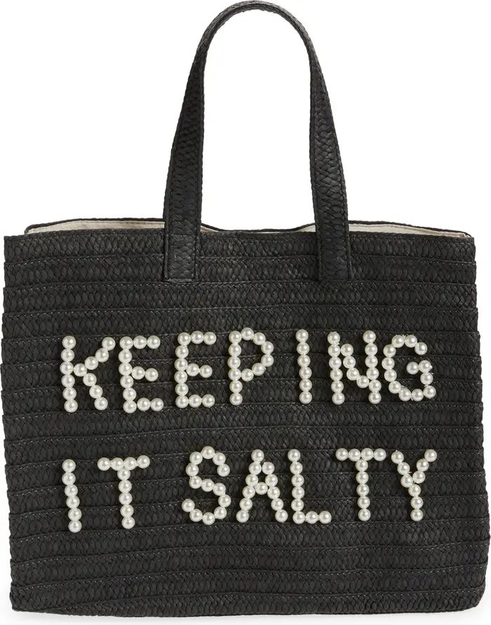btb Los Angeles Je T'aime Woven Tote | Nordstrom | Nordstrom