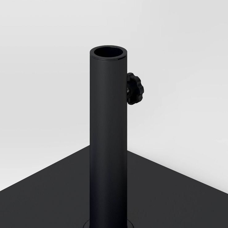 Steel Outdoor Umbrella Base Black - Threshold™ | Target
