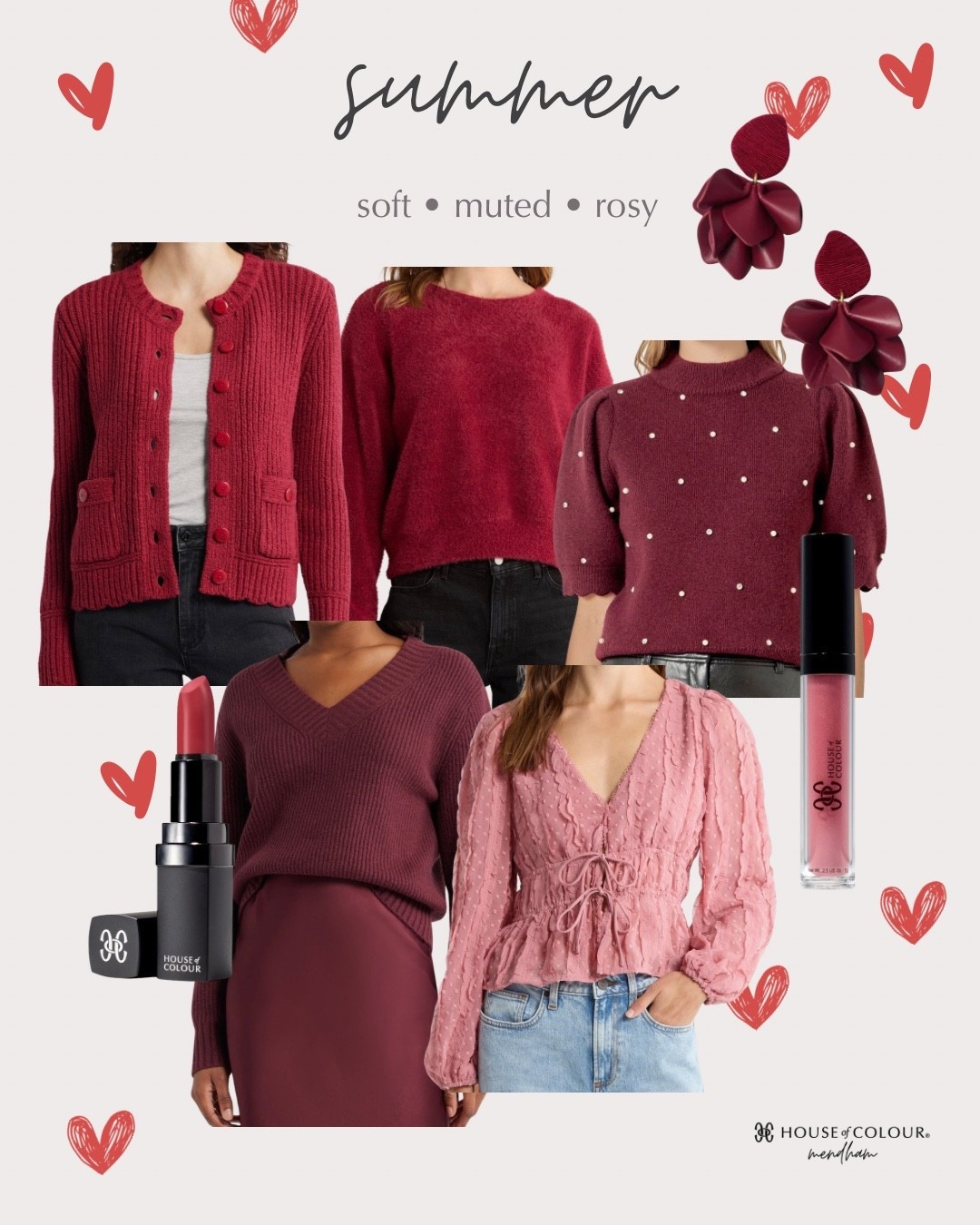 Valentine’s Day inspiration, soft, reds, and pink

#LTKValentine