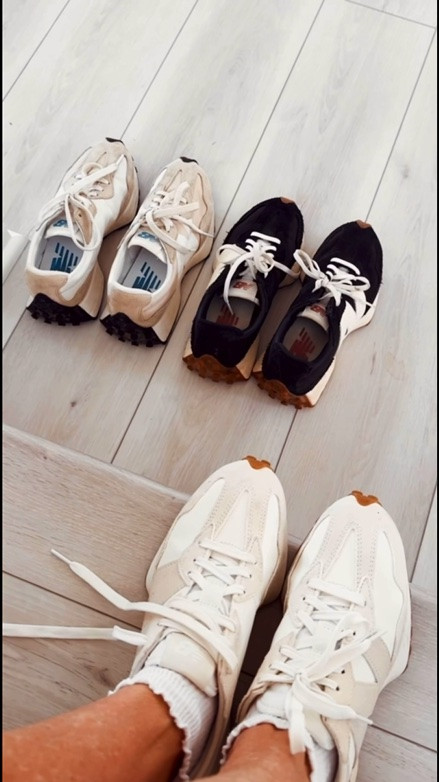 Loving my 327 New Balance sneakers. I have 3 pair and wear them on repeat.  They’re perfect for people who want true comfort. 🤍

#LTKfitnessgoals #LTKActive