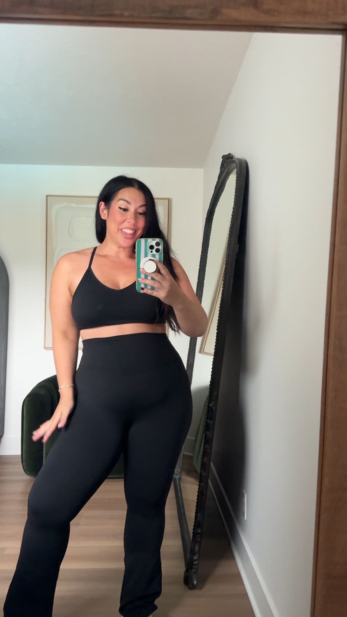 Love the highrise length, for all my low impact, pilates girlies this set is for you! Feels amazing and lifts the booty! Wearing an XL! Use code: BONNIE212 – 20% OFF, colorfulkoala, amazon finds, amazon activewear, workout tops, leggings 

 #LTKSeasonal #LTKMidsize