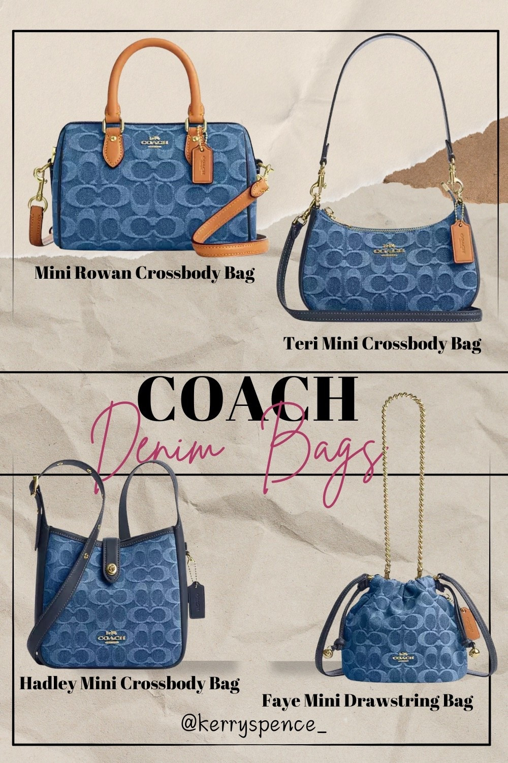 New Coach Outlet denim bags… Linking a few of my favorites. 


#LTKValentine #LTKSaleAlert