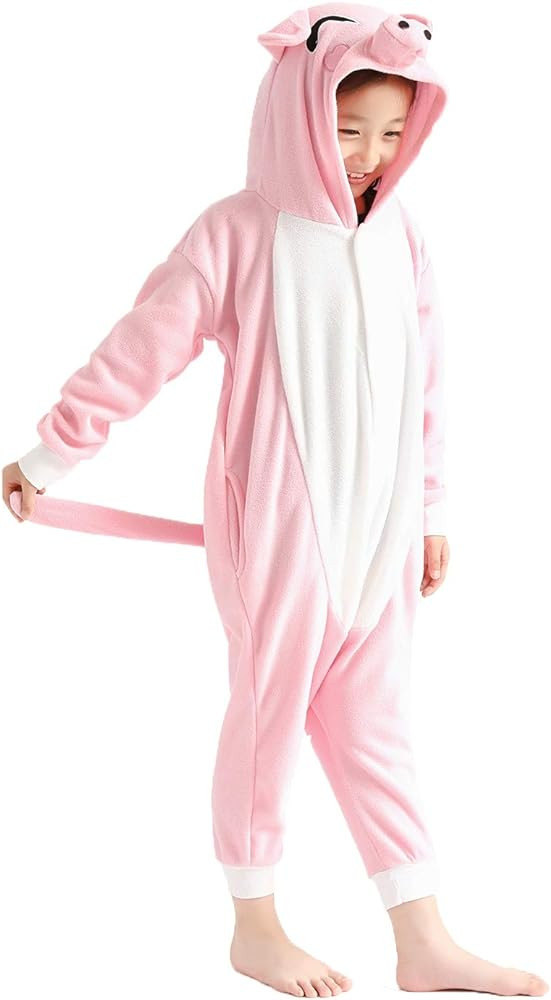 Kids Onesie Animal One Piece Pajamas Halloween Christmas Cosplay Costume | Amazon (US)