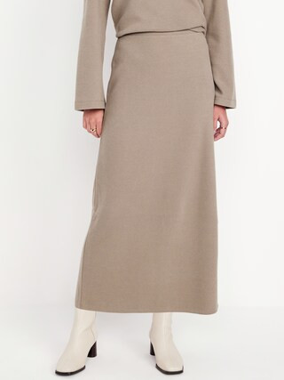 Cozy Maxi Column Skirt | Old Navy (US)