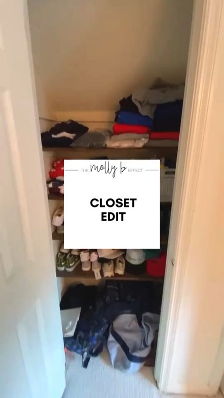 A lot of editing went down in this closet. Mama dug deep and purged a lot of her clothes that had overflowed into her sweet sons closet & we create space for everything ♥️
.
.
@amazon
@target
@sterilitecorporation
@thecontainerstore
.
.
.
#reels
#igreels
#foco
#ltkstyle
#friyay
#closetorganization

#LTKstyletip #LTKfamily #LTKhome