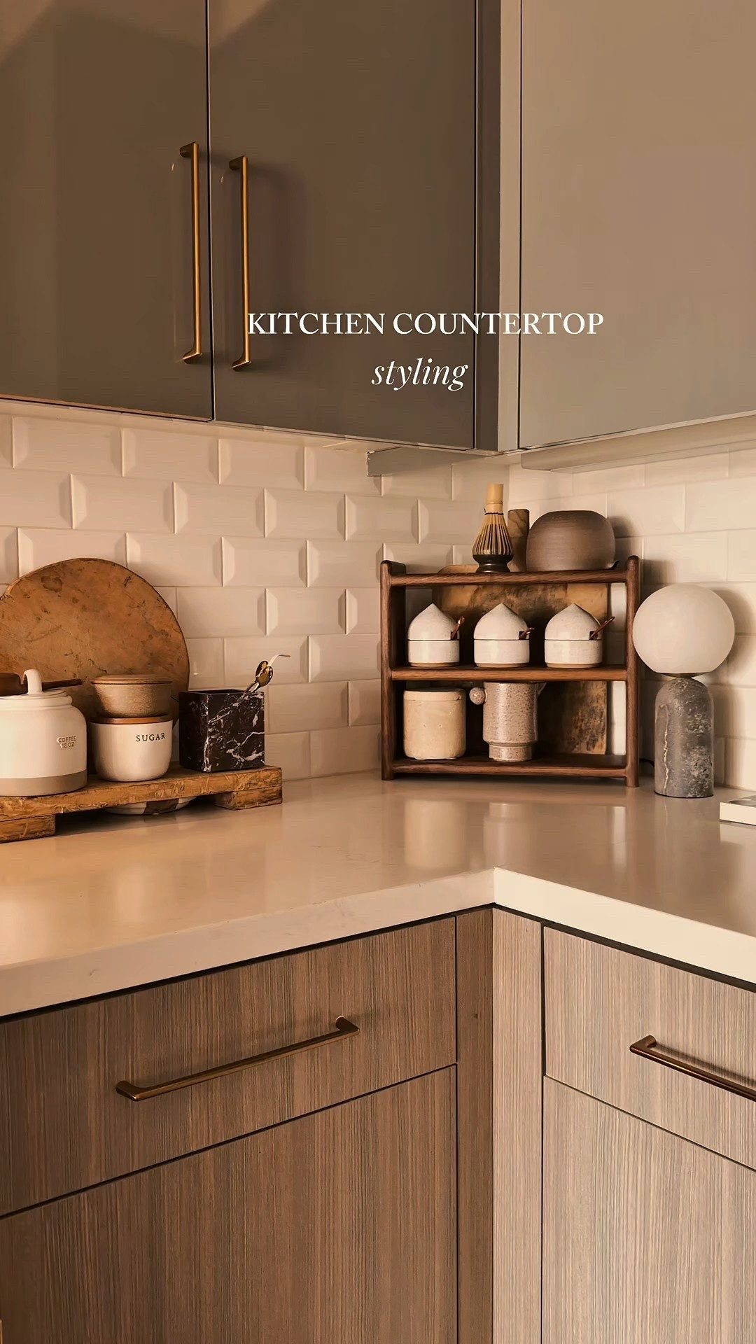 Kitchen countertop styling ✨ 

#kitchenstyling #kitchenstyle #organicmodern #curated #kitchendetails 

#LTKHome