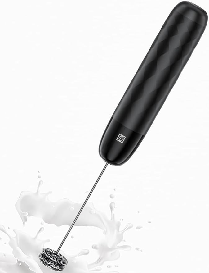 Maestri House Rechargeable Milk Frother, LunaFro Mini Handheld Electric Foam Maker Detachable Sta... | Amazon (US)