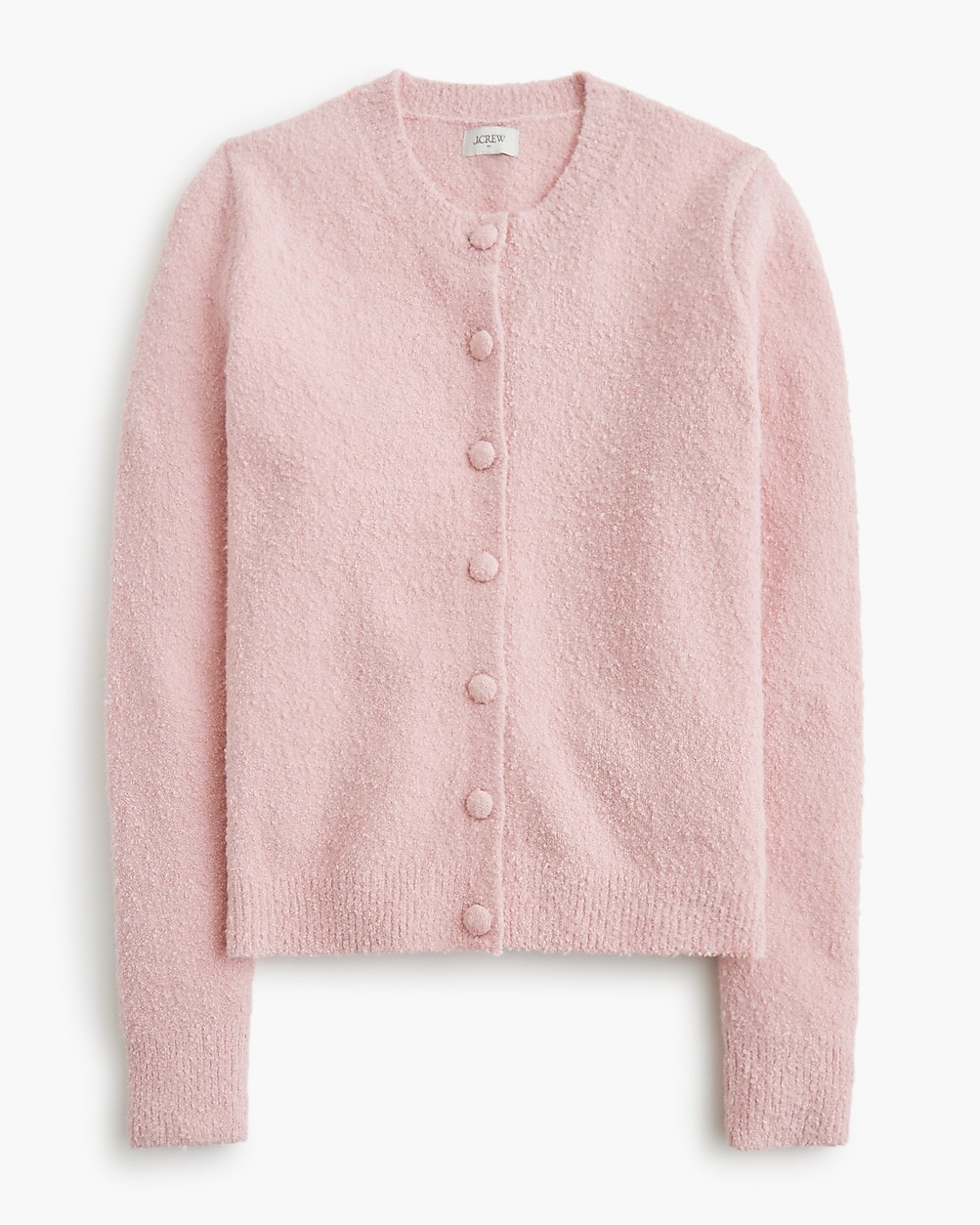Cotton-blend bouclé cardigan sweater | J.Crew Factory