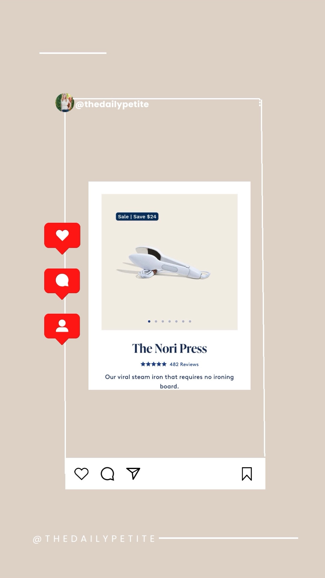 Found the viral Nori iron on sale and free shipping! 



#LTKVideo #LTKFindsUnder100 #LTKHome