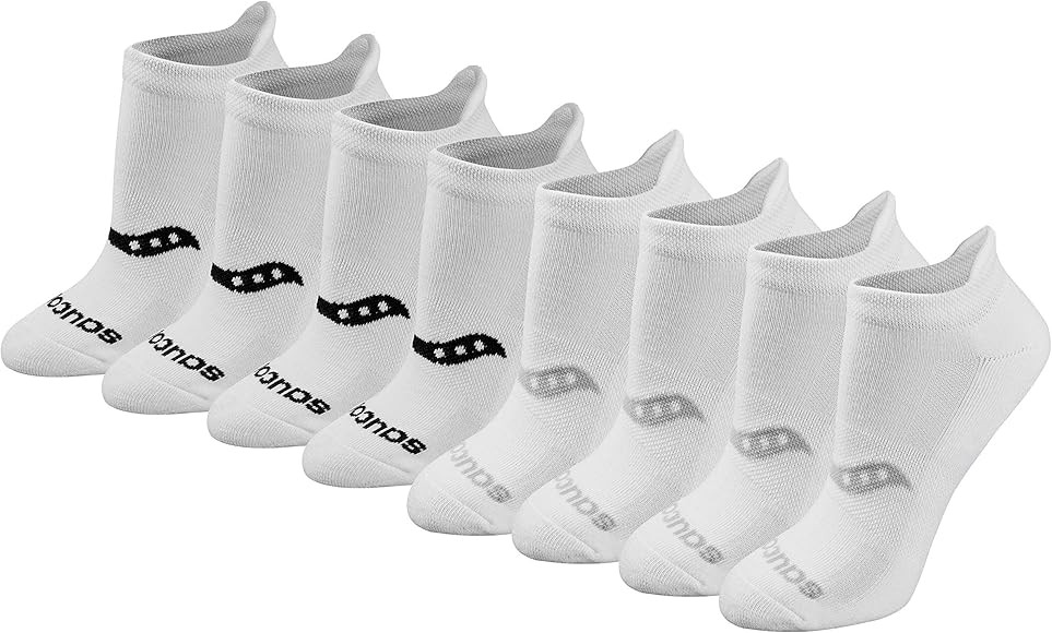 Saucony Women's Performance Heel Tab Athletic Socks (8 & 16 Pairs) | Amazon (US)