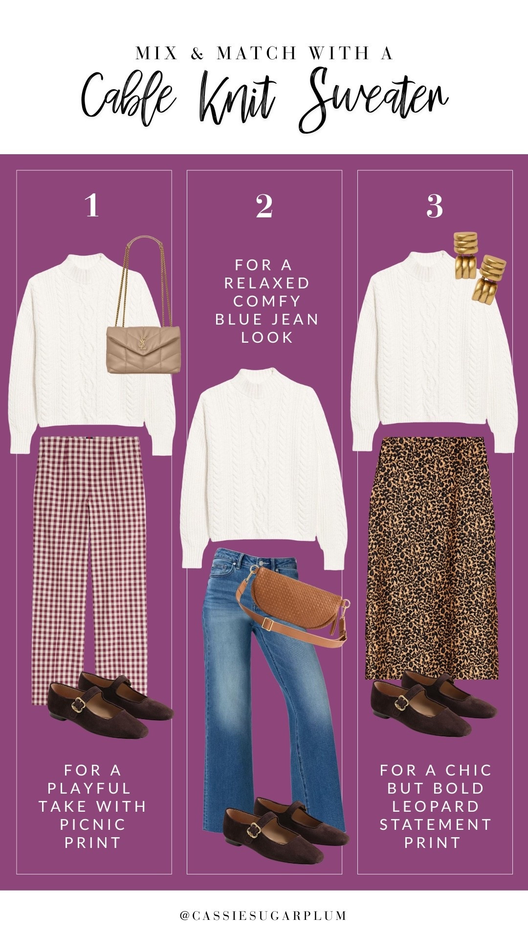 This fab cable knit sweater from Old Navy is so versatile! Perfect to dress up or down for chic cold weather looks. ✨

#LTKStyleTip #LTKSeasonal #LTKOver40