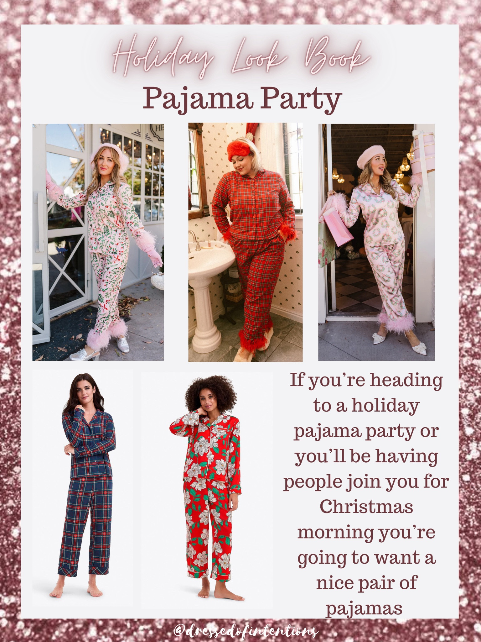 If you’re heading to a holiday pajama party or you’ll be having people join you for Christmas morning you’re going to want a nice pair of pajamas. These are all on sale and will ship in time for Christmas 

#LTKHoliday #LTKPlusSize #LTKMidsize