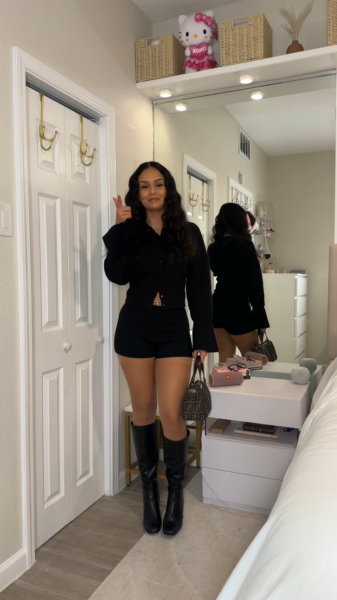 girls night out outfit inspo #girlsnight #allblackaffair #nightout