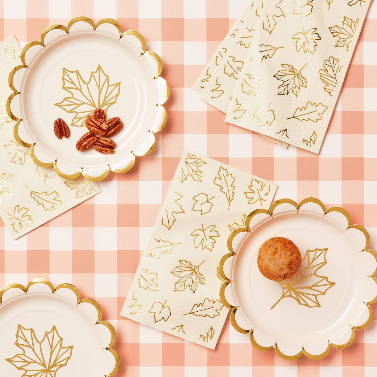 Thanksgiving 20ct Leaf Guest Towels - Spritz™ | Target