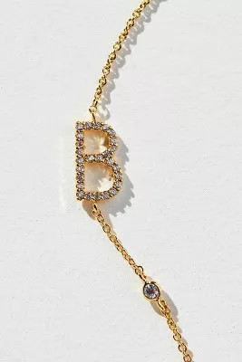 Delicate Monogram Necklace | Anthropologie (US)