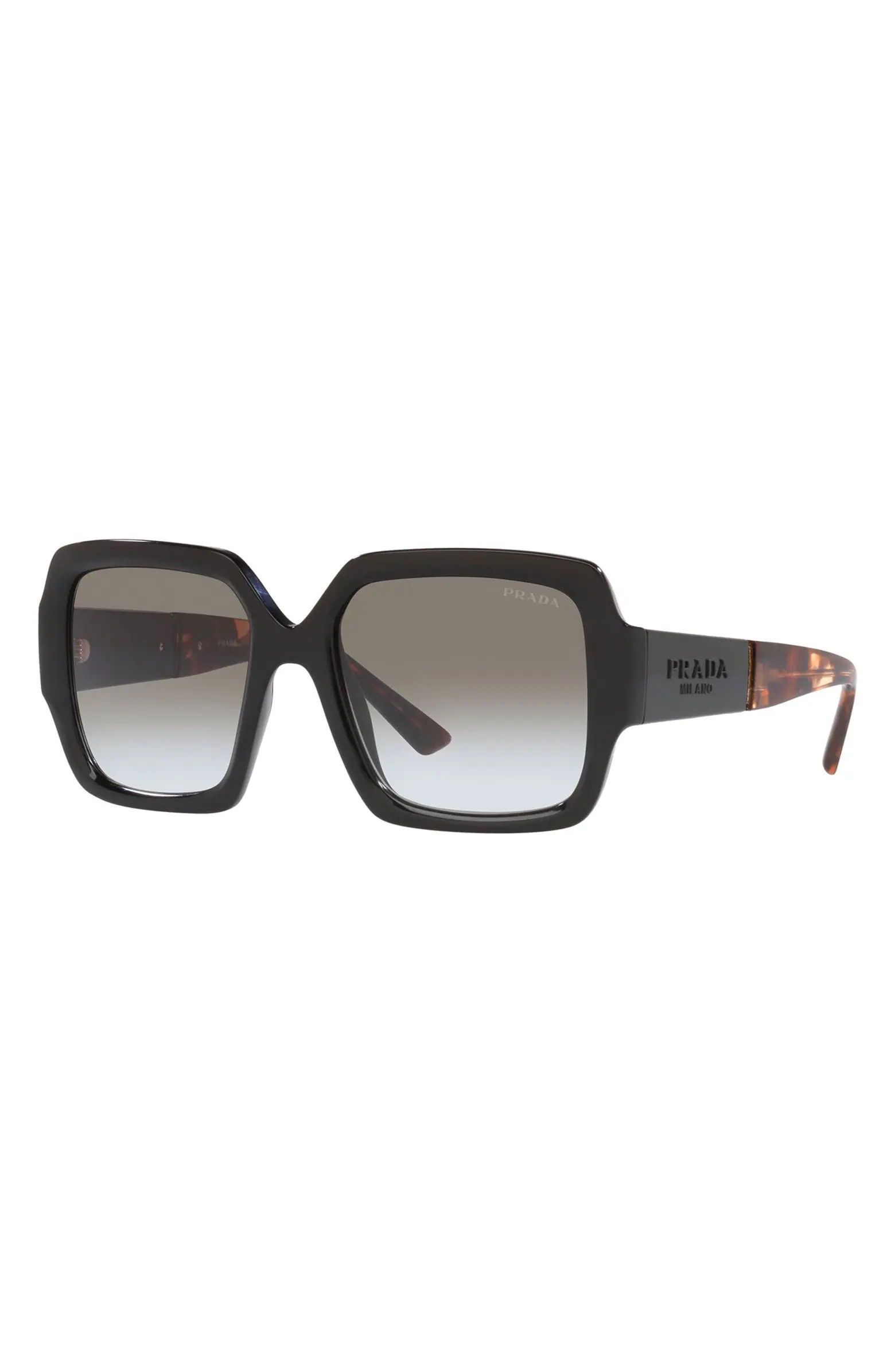 54mm Gradient Pillow Sunglasses | Nordstrom
