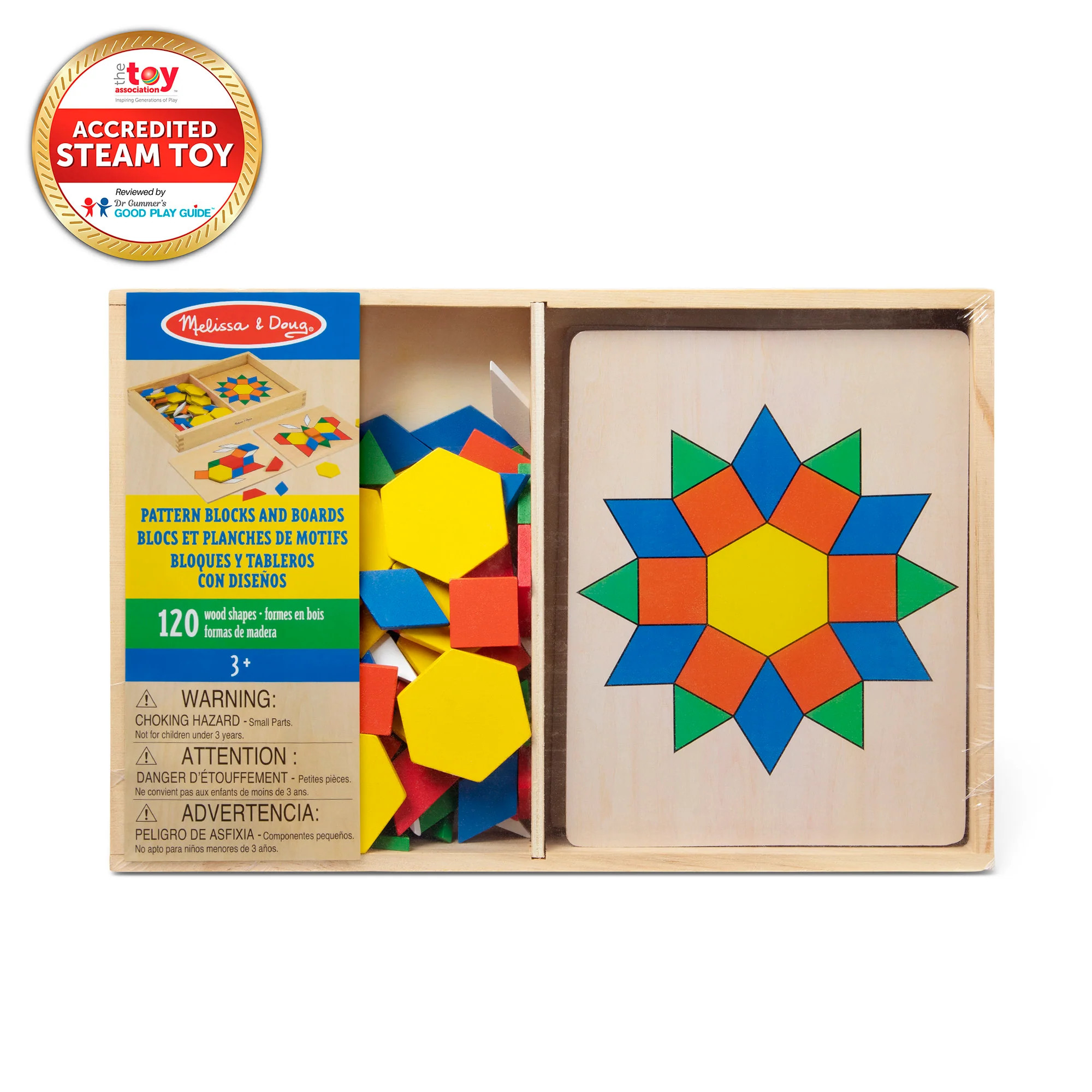 Pattern Blocks and Boards | Melissa and Doug