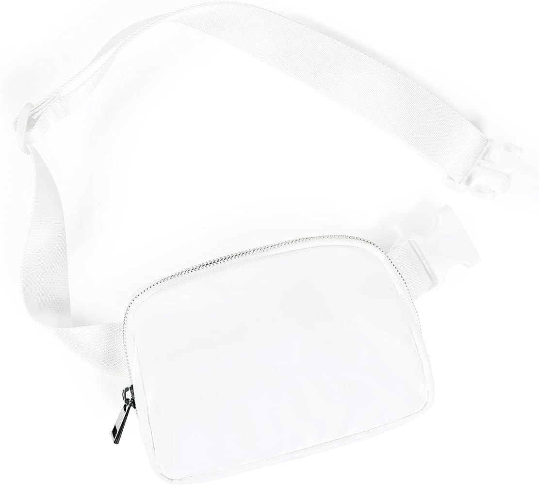 Amazon.com | ODODOS Unisex Mini Belt Bag with Adjustable Strap Small Waist Pouch for Travel Worko... | Amazon (US)