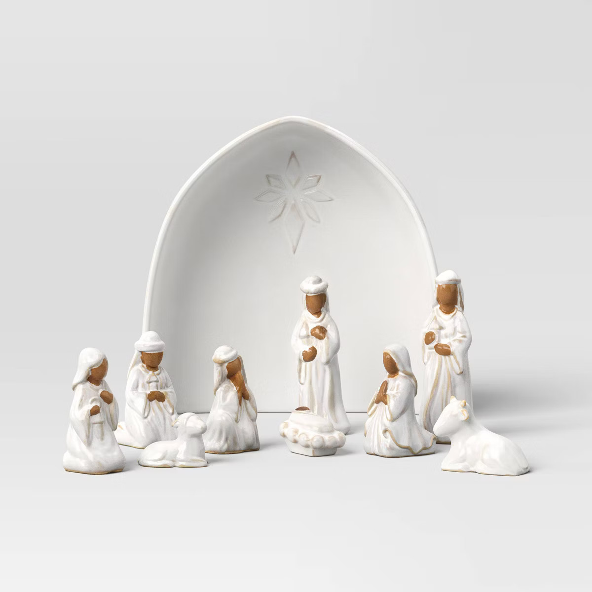 Christmas Ceramic Nativity Decorative Accent Set - Threshold™ | Target