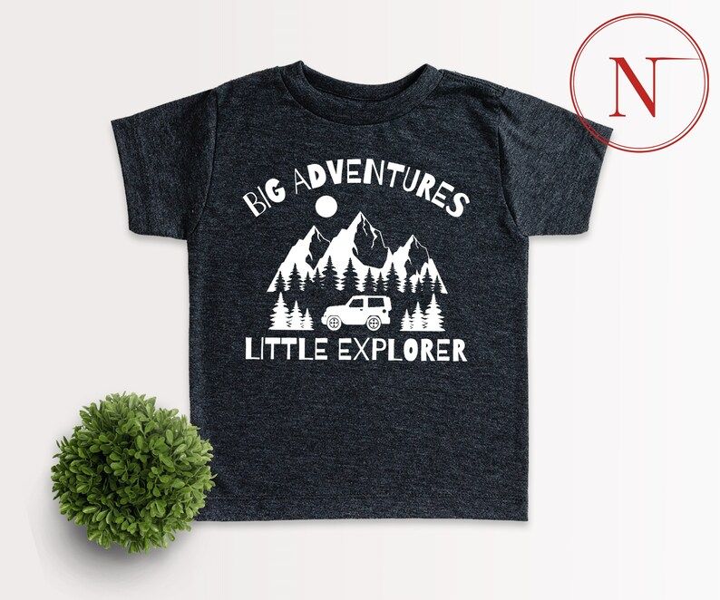 Little Explorer Big Adventures T-shirt Kids Camping Shirt | Etsy | Etsy (US)