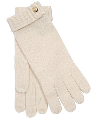 Crest Knit Gloves | Macy's