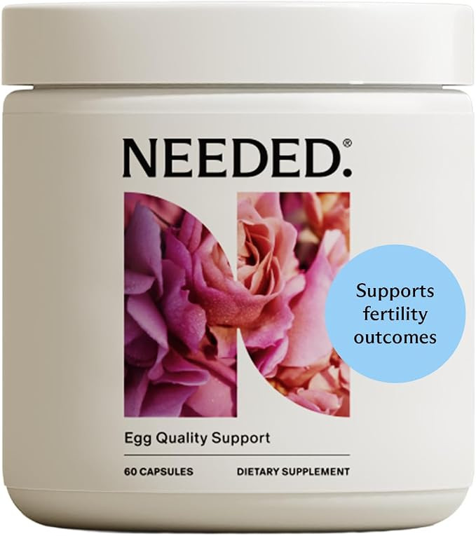 Needed. Egg Quality Support - Optimally Formulated Antioxidants Supplement for Egg Quality - Fert... | Amazon (US)