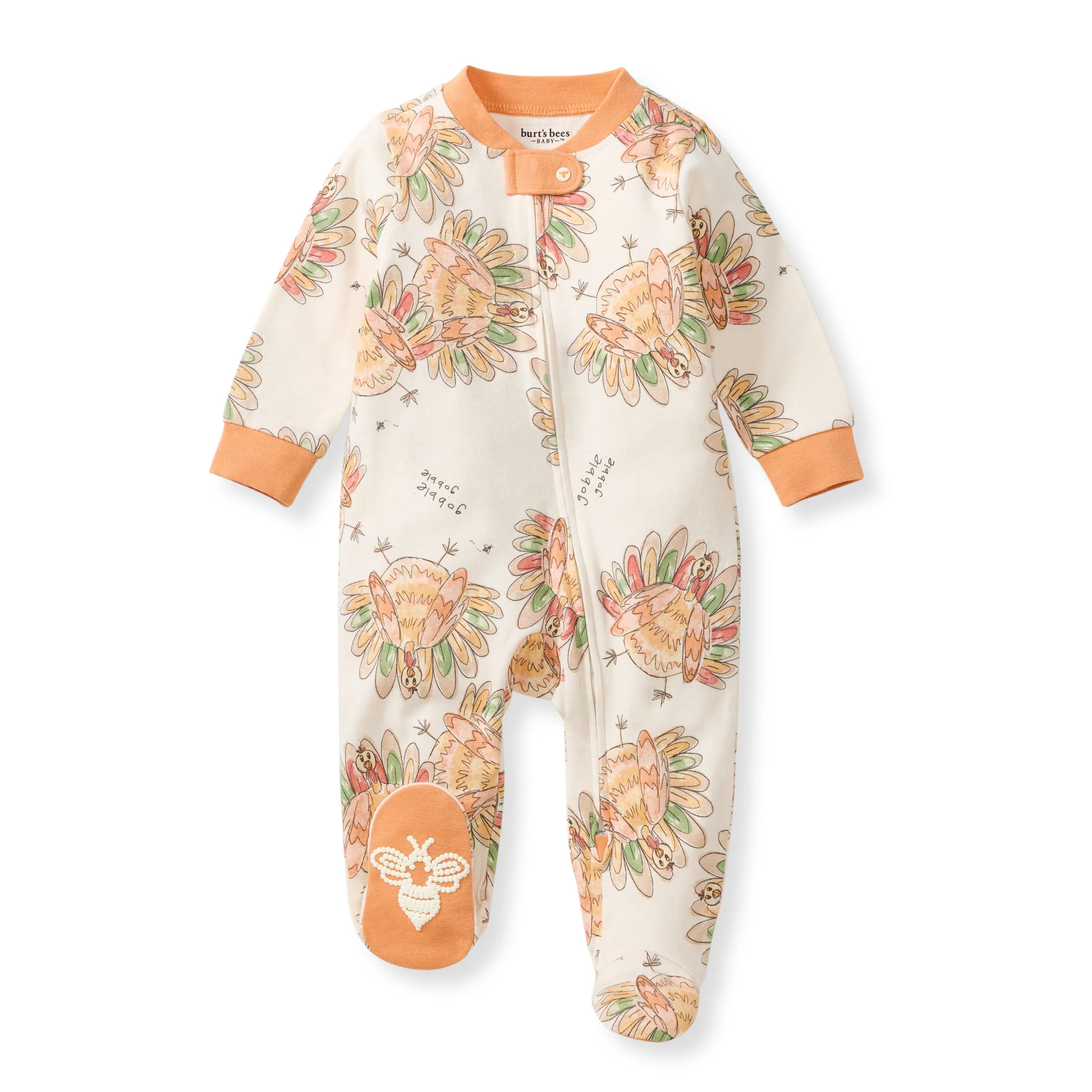 Vivid Turkey Organic Cotton Sleep & Play | Burts Bees Baby
