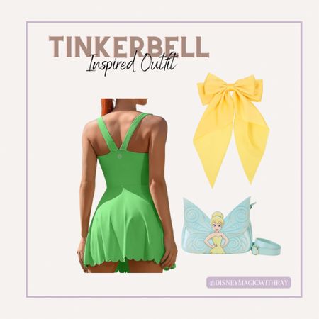 Tinkerbell inspired outfit 