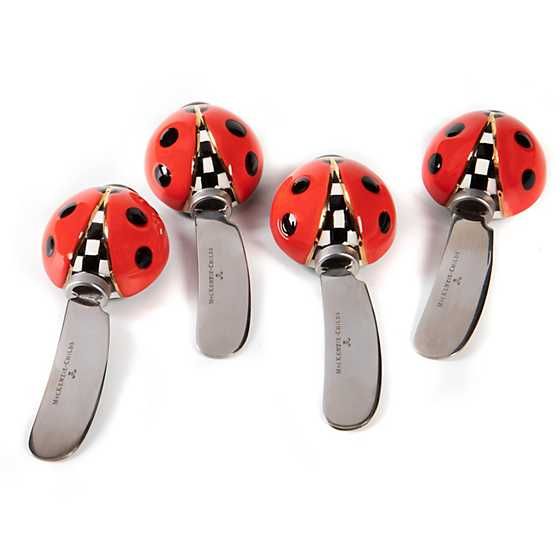 Ladybug Canape Knives - Set of 4 | MacKenzie-Childs