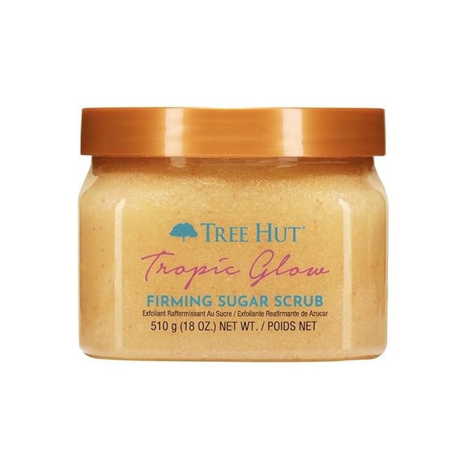 Tree Hut Tropic Glow Body Scrub, Exfoliating & Hydrating Sugar Scrub with Shea Butter & Essential... | Amazon (US)