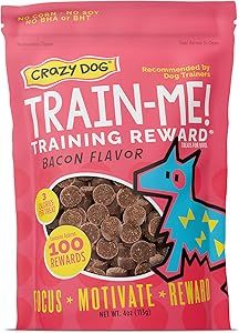 Crazy Dog Train-Me! Training Reward Mini Dog Treats | Amazon (US)