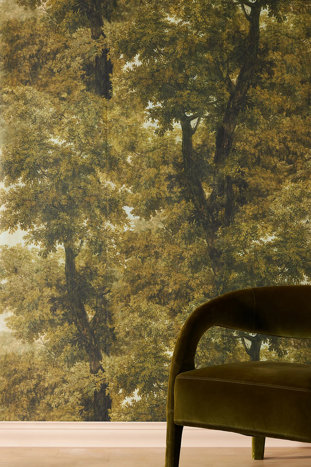 Mind the Gap Branchy Autumn Tree Wallpaper | Anthropologie (US)
