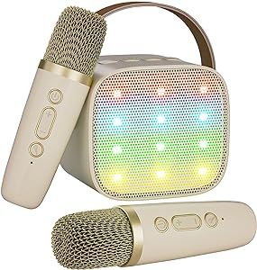 VERKB Mini Karaoke Machine for Kids, Kids Music Player Toys for Girls and Boys, Portable Bluetoot... | Amazon (US)