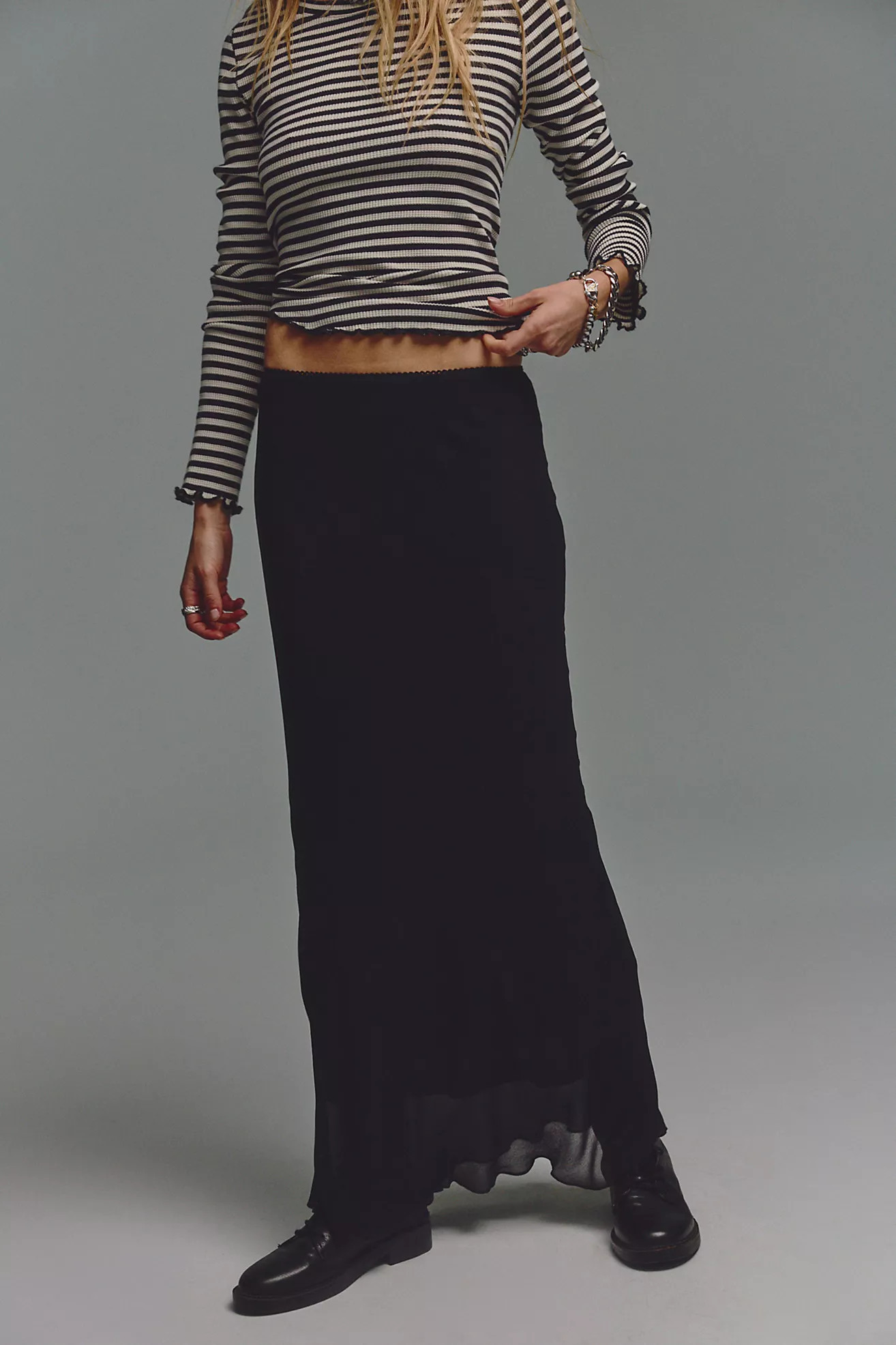 FP One Chloe Solid Maxi Skirt | Free People (Global - UK&FR Excluded)