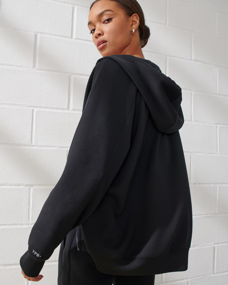 YPB neoKNIT Legging-Friendly Full-Zip Hoodie | Abercrombie & Fitch (US)